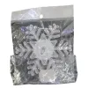 Transparent snowflake-shaped decorative home window stickers for Christmas and New Year decorations Item Picture